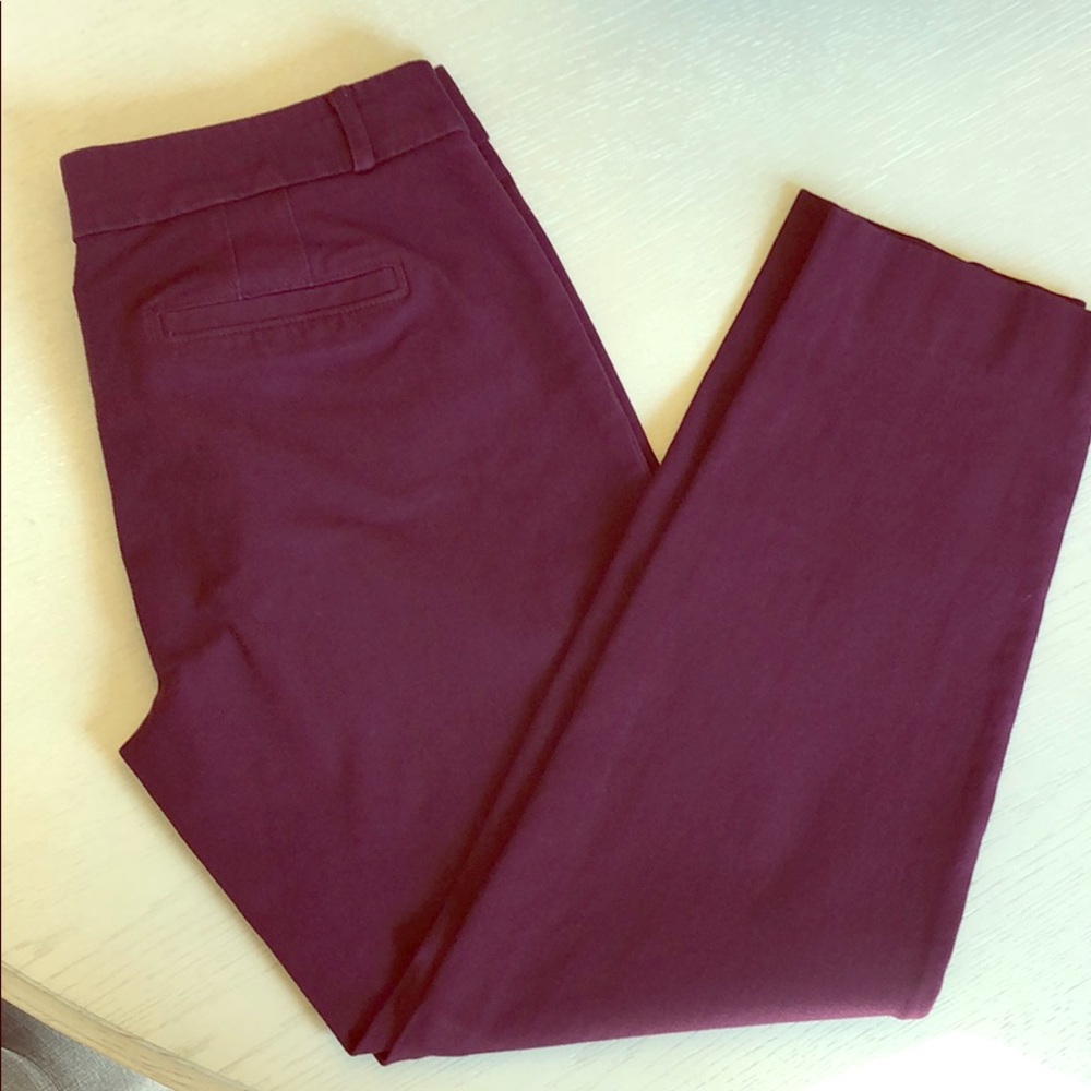 Plum ankle pant